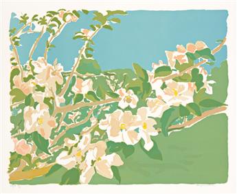 FAIRFIELD PORTER Apple Blossoms II and III.